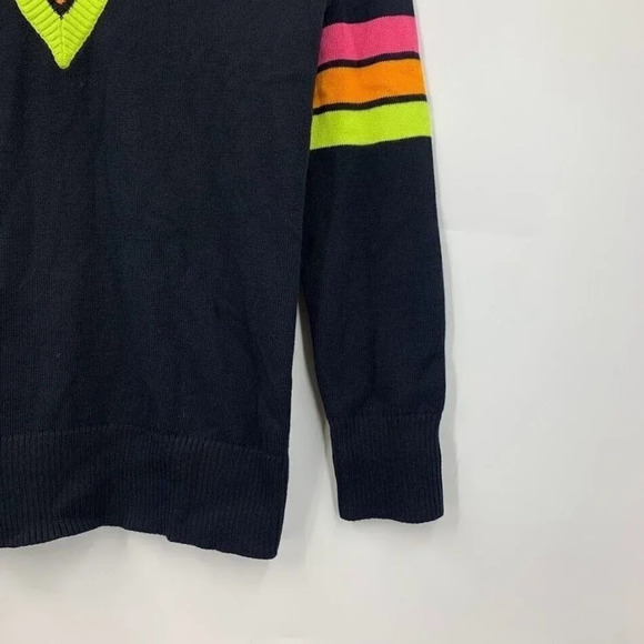 BP Be Proud By Gender Inclusive Stripe Detail Sweater In Multi Stripe SZ S NWT - Picture 4 of 9
